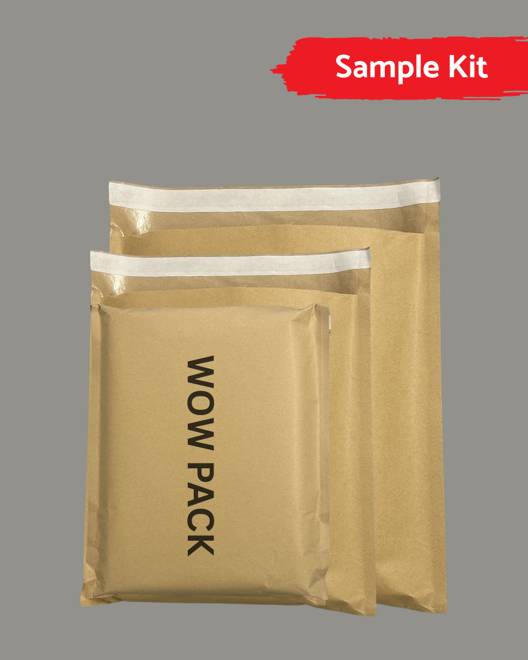 Brown Kraft Paper Bags Sample Kit | Test Eco-Friendly Packaging Before Bulk Order