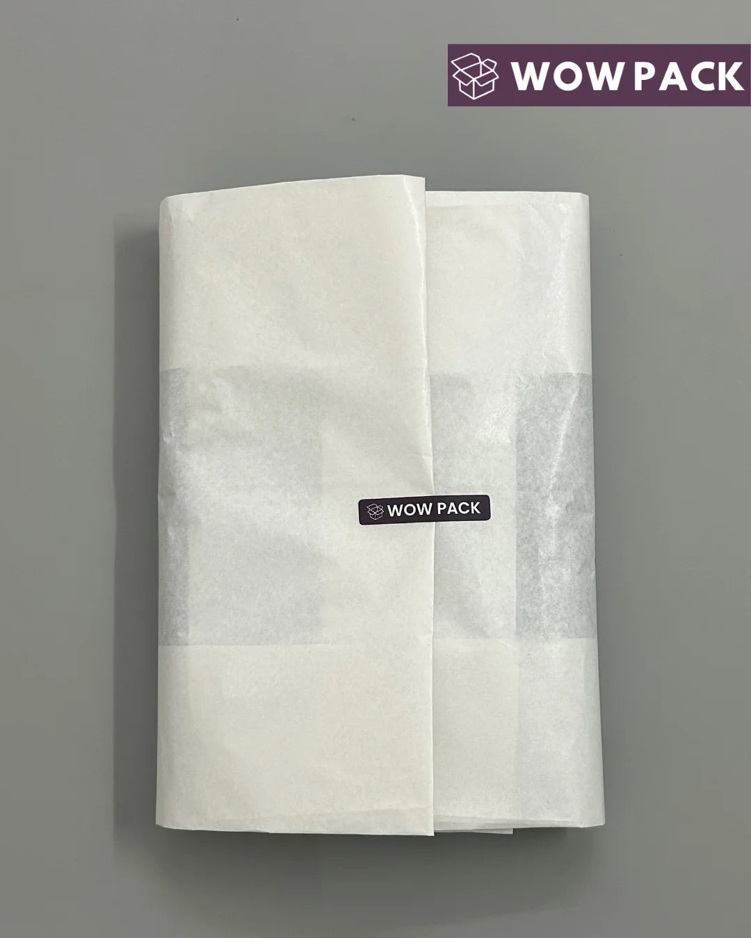 Plain butter paper for clothing packaging 40 GSM wrapping paper for apparel brands soft protective packaging