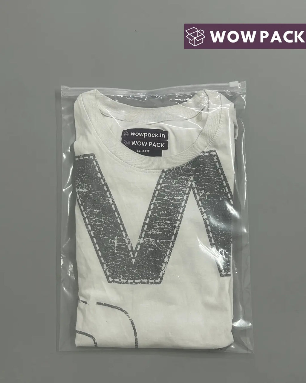Clear Transparent Zipper Bags for Clothing | Reusable Apparel Packaging Bags